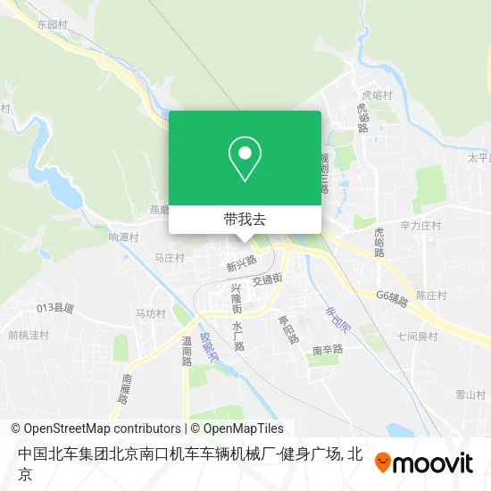 中国北车集团北京南口机车车辆机械厂-健身广场地图