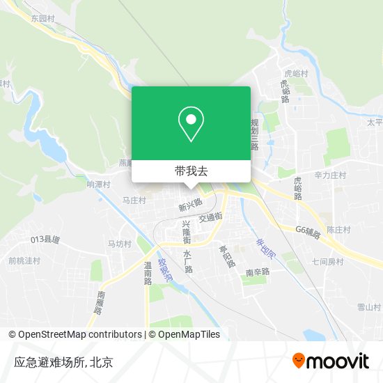 应急避难场所地图