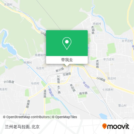 兰州老马拉面地图