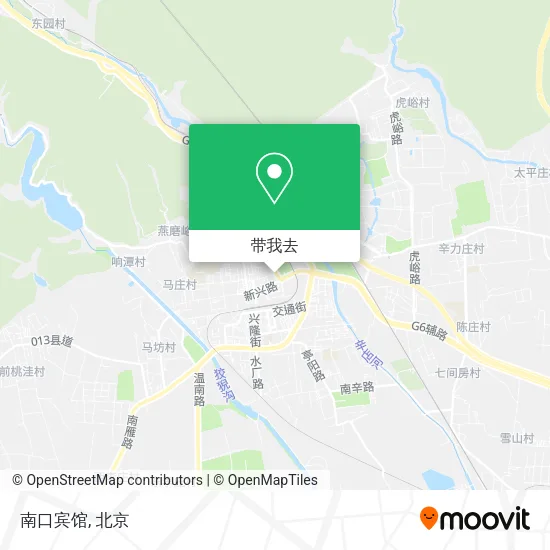 南口宾馆地图