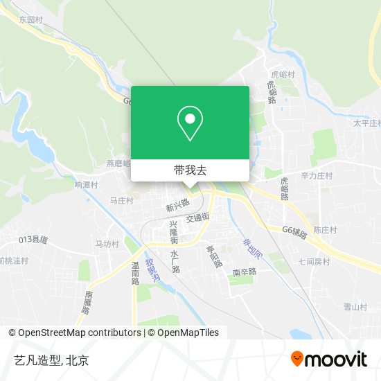 艺凡造型地图