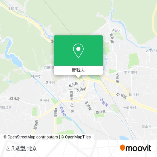 艺凡造型地图