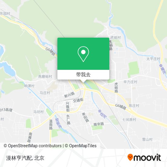 漫林亨汽配地图
