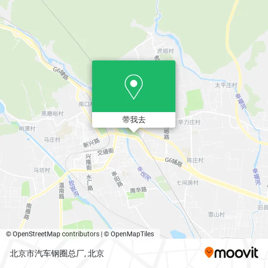 北京市汽车钢圈总厂地图