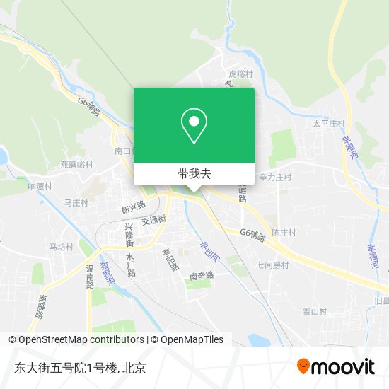 东大街五号院1号楼地图