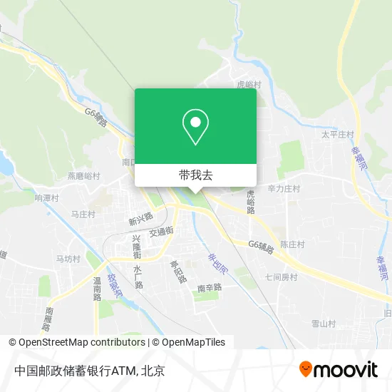中国邮政储蓄银行ATM地图