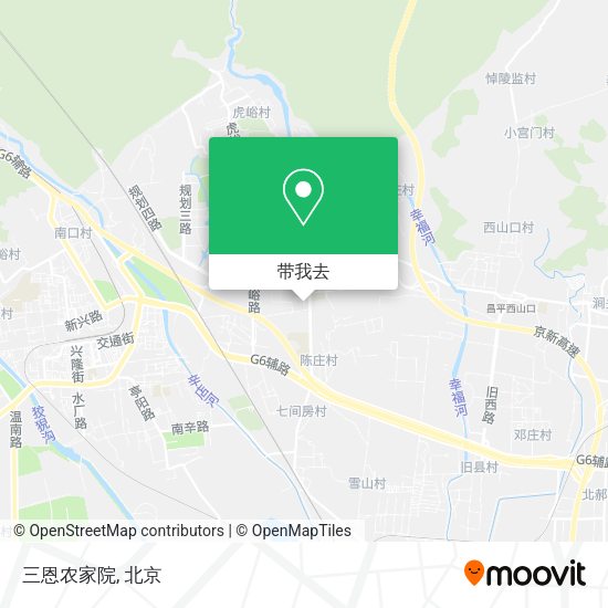 三恩农家院地图