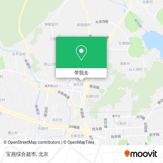 宝燕综合超市地图