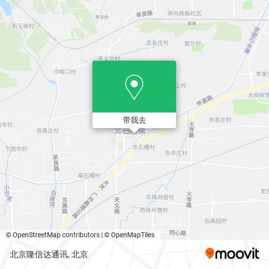 北京隆信达通讯地图