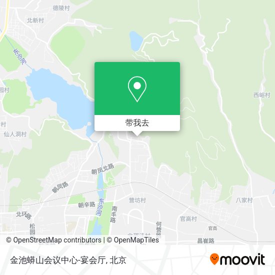 金池蟒山会议中心-宴会厅地图