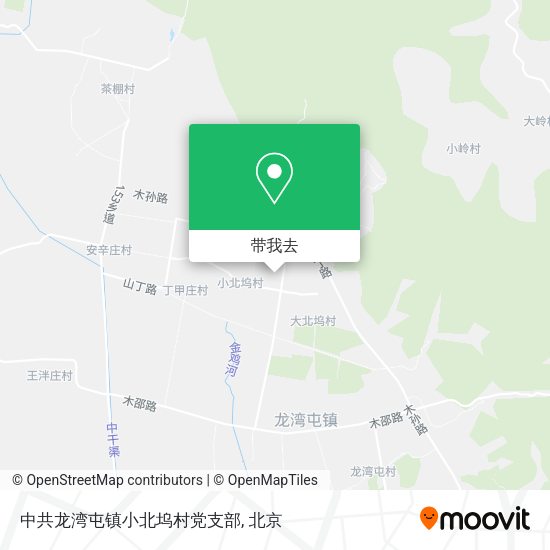 中共龙湾屯镇小北坞村党支部地图