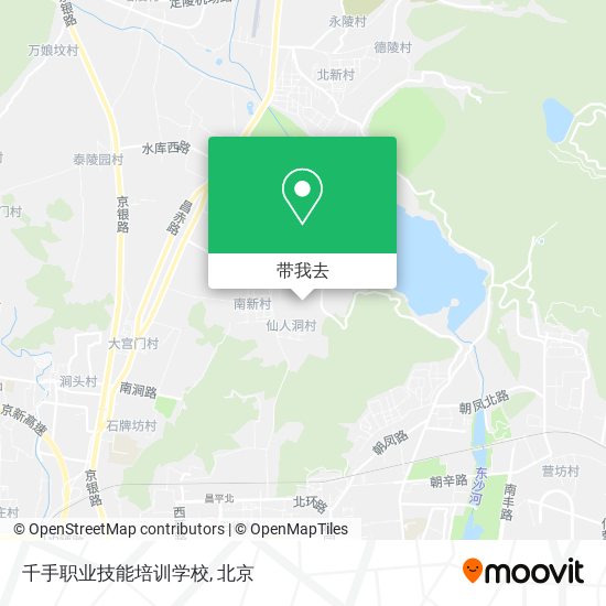 千手职业技能培训学校地图