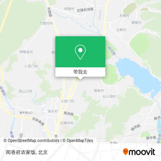 闻香府农家饭地图