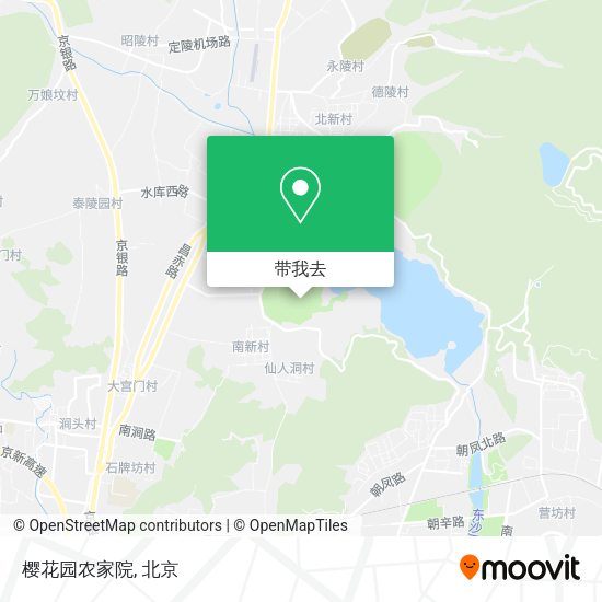 樱花园农家院地图