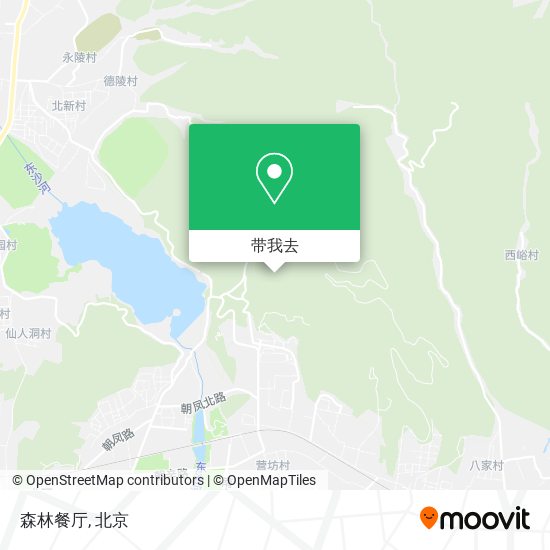 森林餐厅地图