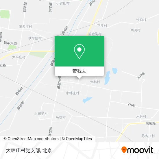 大韩庄村党支部地图