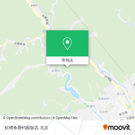 虹鳟鱼垂钓园饭店地图