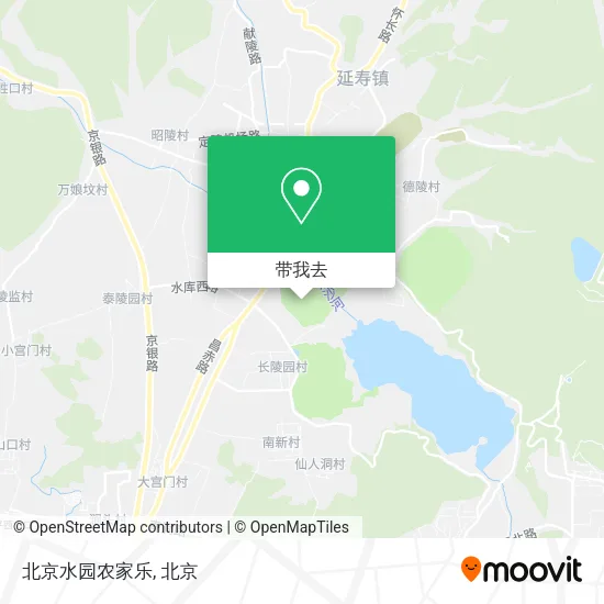北京水园农家乐地图
