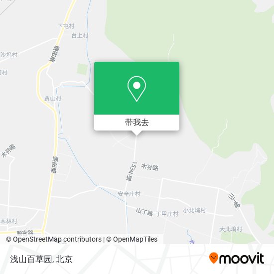浅山百草园地图