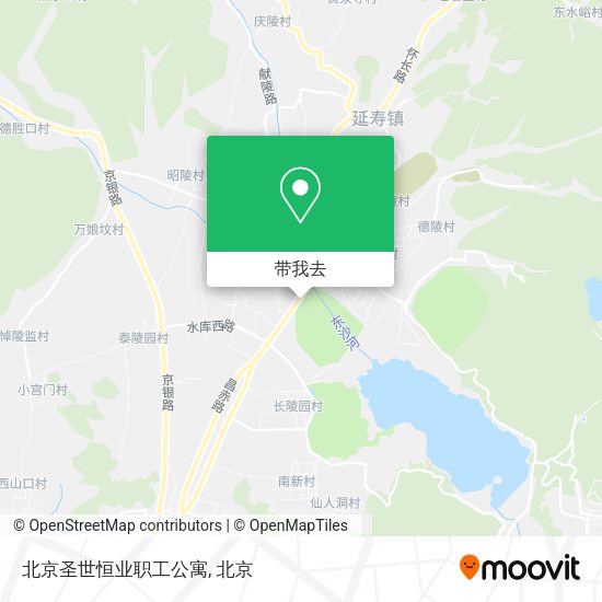 北京圣世恒业职工公寓地图