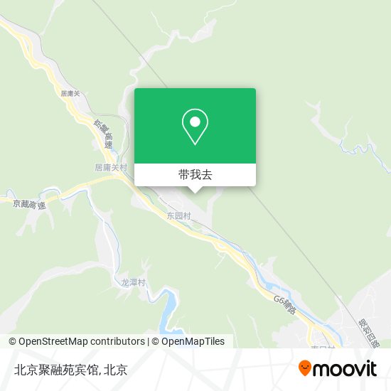 北京聚融苑宾馆地图