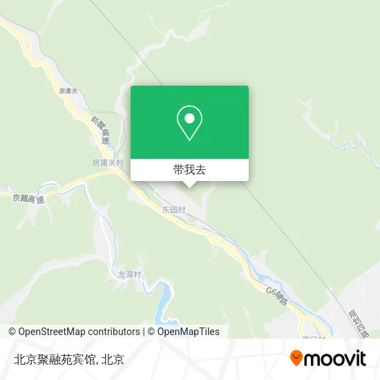 北京聚融苑宾馆地图