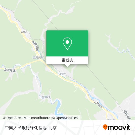 中国人民银行绿化基地地图