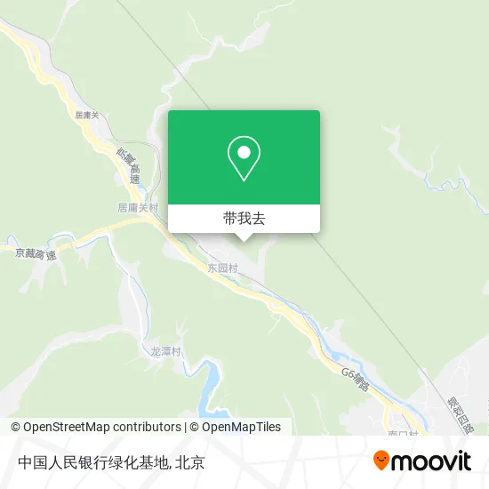 中国人民银行绿化基地地图