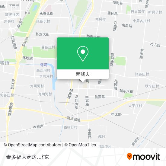 泰多福大药房地图