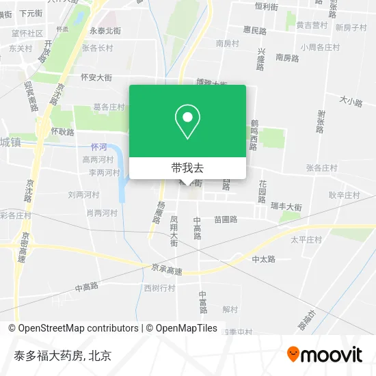 泰多福大药房地图