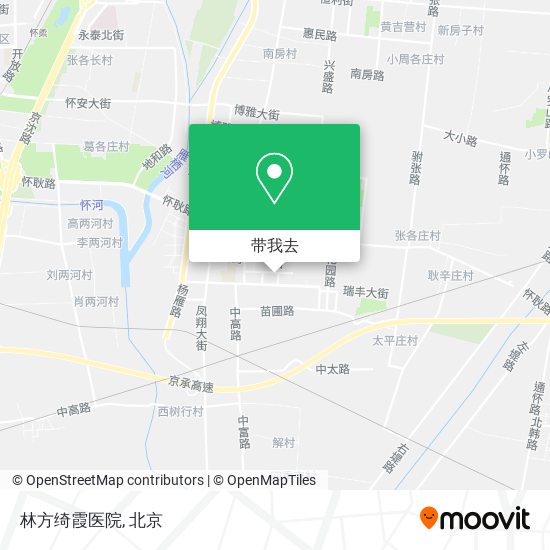 林方绮霞医院地图