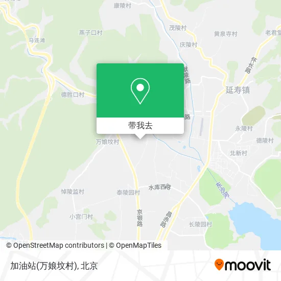 加油站(万娘坟村)地图