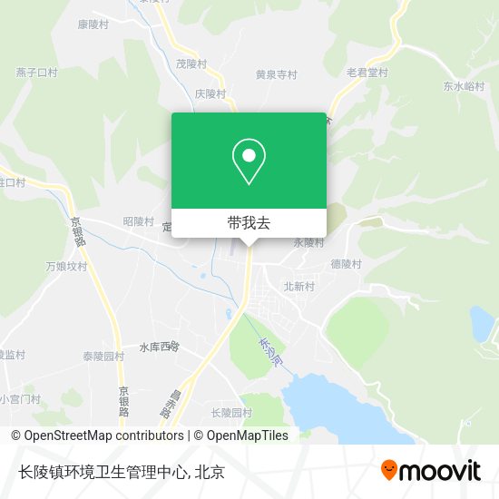长陵镇环境卫生管理中心地图