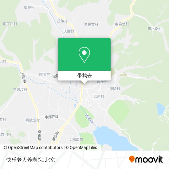 快乐老人养老院地图