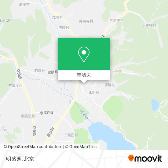 明盛园地图