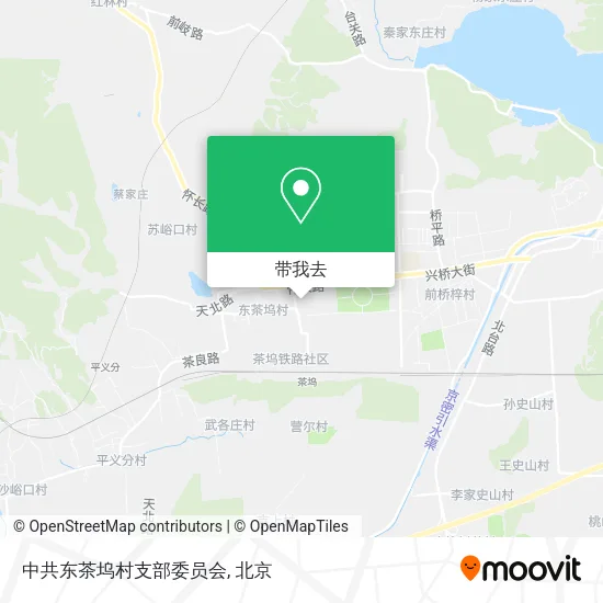 中共东茶坞村支部委员会地图