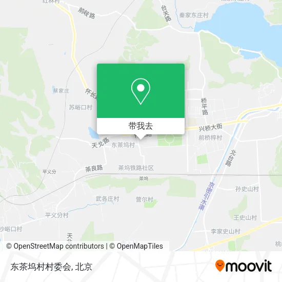 东茶坞村村委会地图