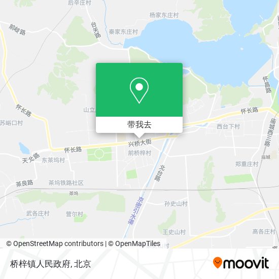桥梓镇人民政府地图