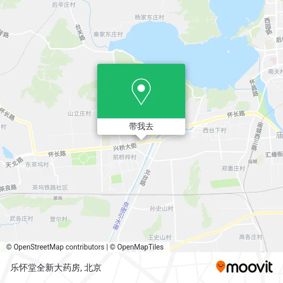 乐怀堂全新大药房地图