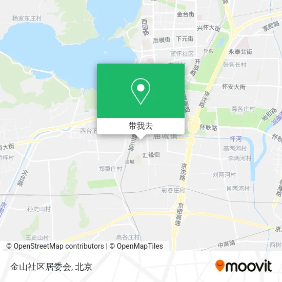 金山社区居委会地图
