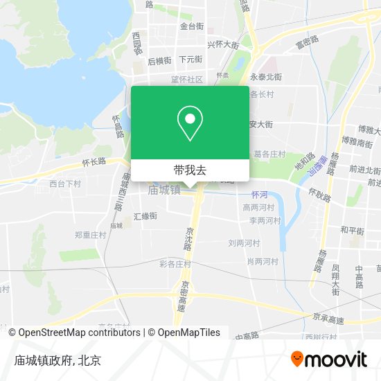 庙城镇政府地图