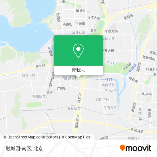 融城园-南区地图