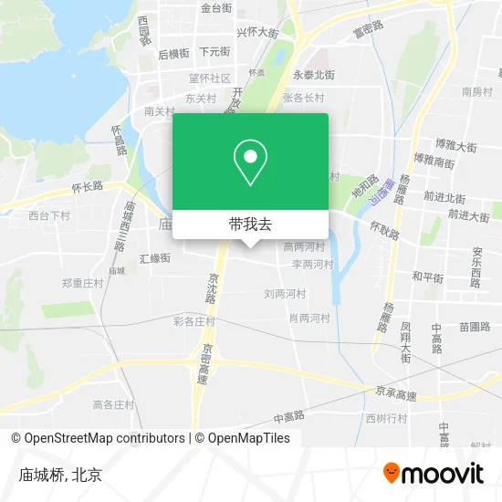 庙城桥地图