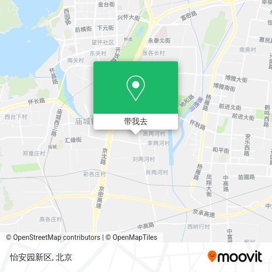 怡安园新区地图
