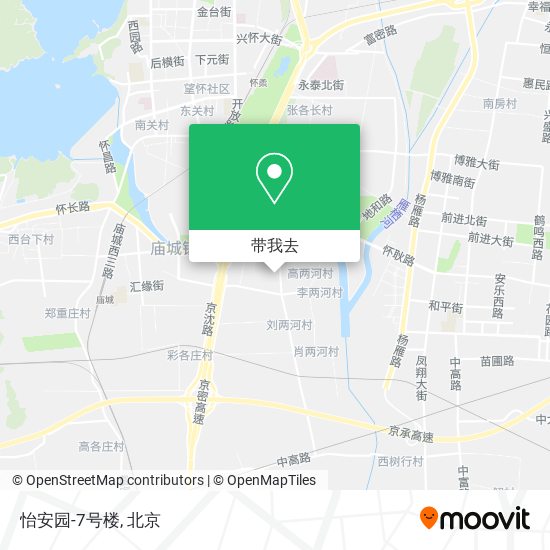 怡安园-7号楼地图