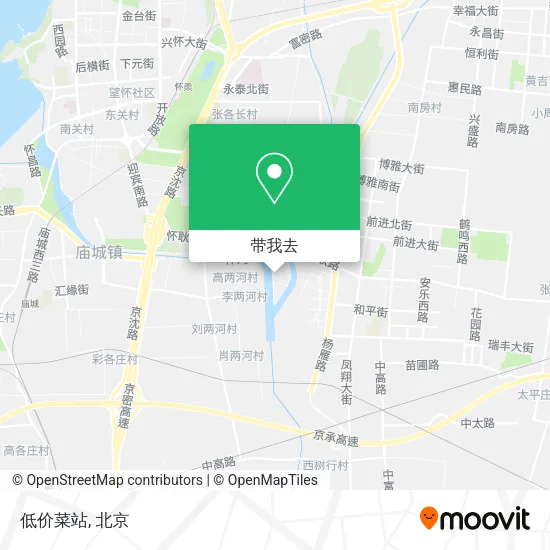 低价菜站地图