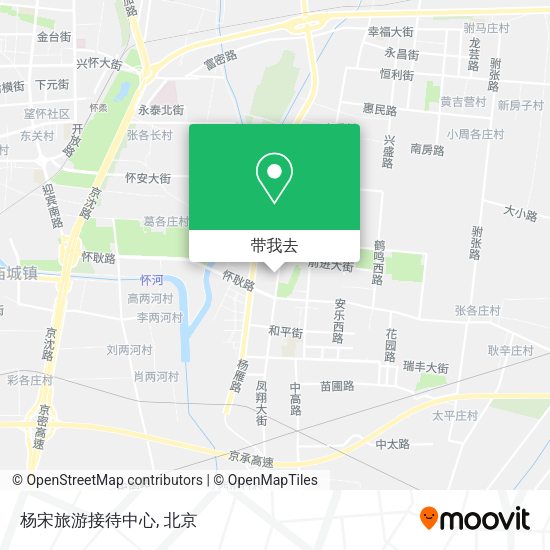 杨宋旅游接待中心地图