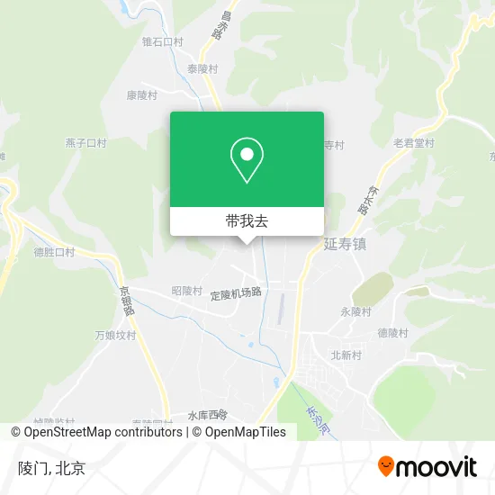 陵门地图
