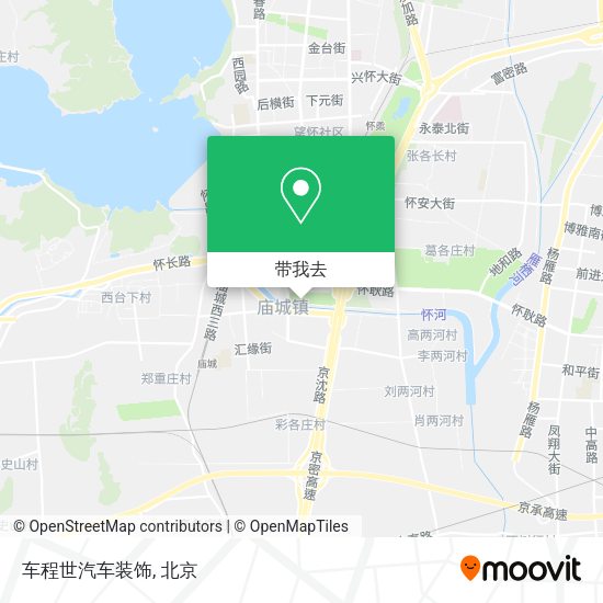 车程世汽车装饰地图