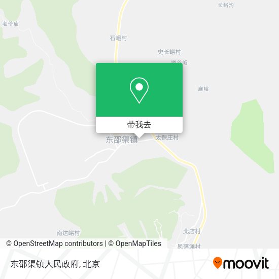 东邵渠镇人民政府地图